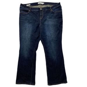 Torrid Sz 22R EUC DARK Blue Relaxed Boot Jeans